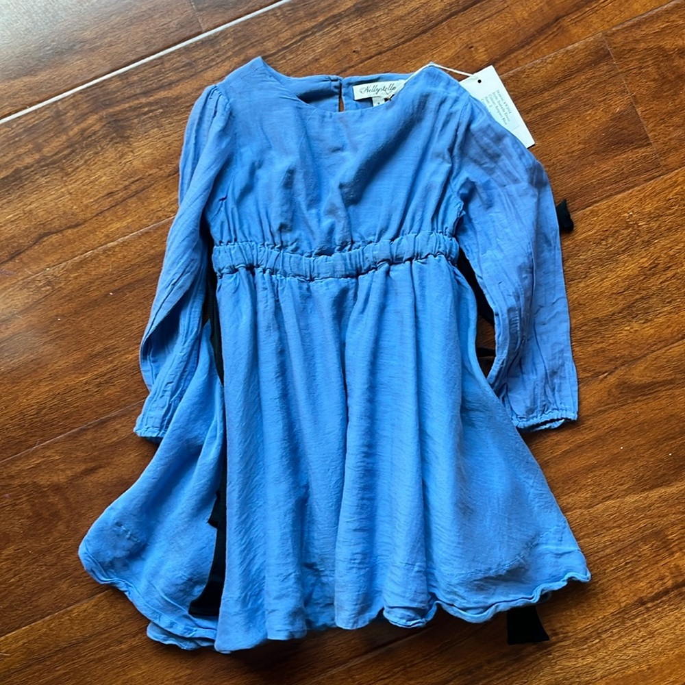 Nellystella cornflower blue dress. Girls size 2